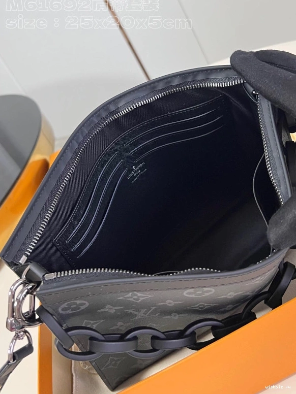 WIS Monogram VUITTON LOUIS Toiletry Pouch-25*20*5.5CM 0228